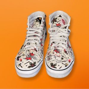 Stranger Things Hellfire Club High-Top Vans 7.5 9